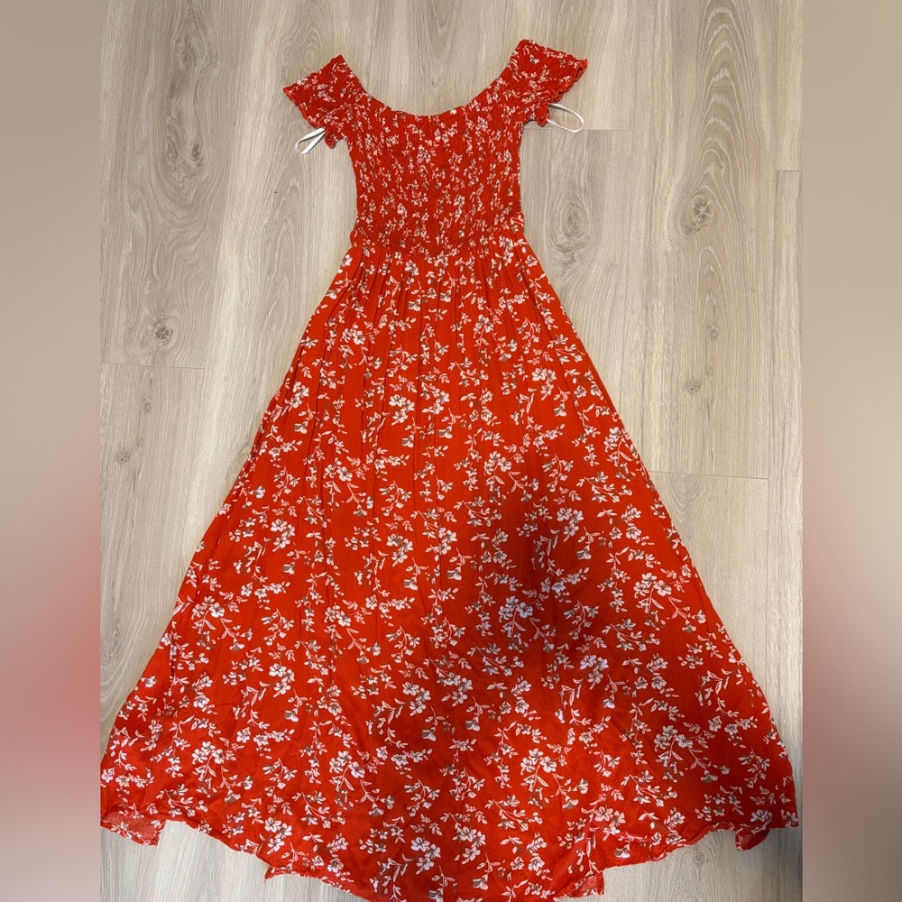 Summer flowy stretchy dress